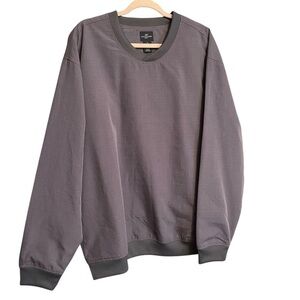 DOCKERS Golf Checkered Pullover Windbreaker-Size XL-Rain Lining